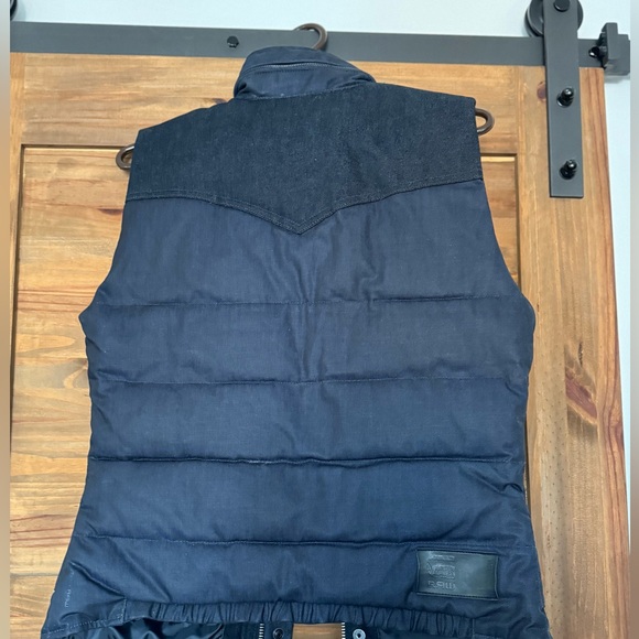 G-STAR RAW Tailor Vest Sleeveless Quited Jacket Lined Womens size : M cotton - Picture 3 of 10